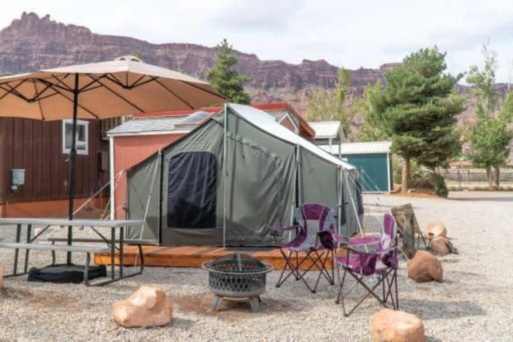 Moab Rv Resort Glamping Setup Tent In Rv Park #4 Ok-T4 ภายนอก รูปภาพ