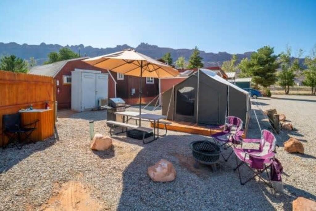 Moab Rv Resort Glamping Setup Tent In Rv Park #4 Ok-T4 ภายนอก รูปภาพ